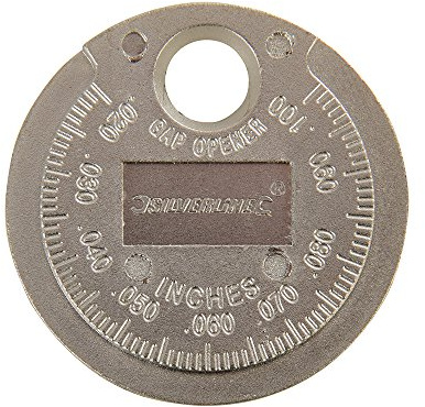 Silverline Spark Plug Gap Tool 0.5 - 2.55mm / 0.02 - 0.1 (202148)