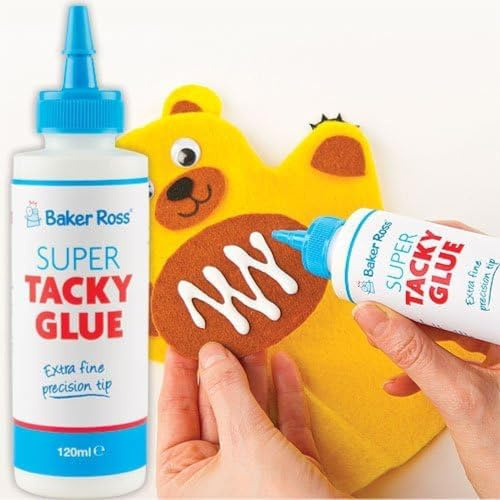 Baker Ross Superstarkt universellt lim – pysselbehov – för barn för pyssel – per styck, ET1501