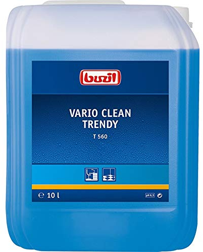 Buzil Allzweckreiniger Vario-Clean Trendy T560: Materialschonender Kunststoffreiniger mit frischem Duft, 10l Kanister