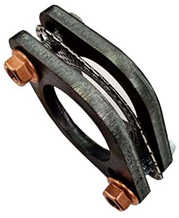 Universal Auspuff Flansch FLANSCHVERBINDER Set 50mm [1,96] mit Dichtung und Befestigungsset