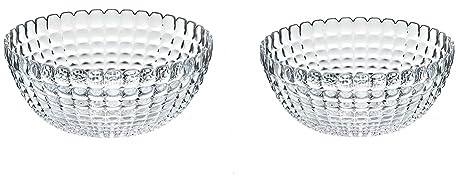 Guzzini, Xl Bol Tiffany, Ø30 x h13 cm & L Bol Tiffany, Ø25 x h11 cm