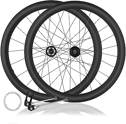 700C Rennrad Laufradsatz Carbon Faser Felge Höhe 38/44/50/60/85mm Disc Bremse Quick Release Naben 100/135mm Für 8-11 Geschwindigkeit 24/24H