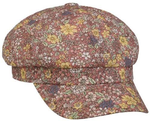 Lipodo Millefleurs Allover Ballonmütze Schirmmütze geblümt Damen Frühling Sommer pink M (57-58 cm)