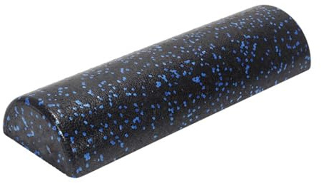 Medio rodillo de espuma multiusos para gimnasio, gimnasio, fitness, masaje de espuma