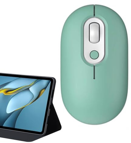 inalámbrico - ratón de Viaje portátil Delgado, Silencio Recargable 2.4g | Diseño Luminoso ergonómico, óptico inalámbrico USB con Receptor de PC para computadora portátil y computadora