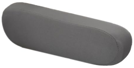Blausky 2 Stück 34cm Auto-Armlehnenbezug,Armlehnen Polster,Universelle Passform Autositz-Armlehnen-Schonbezug-Schutz,Armlehnenschoner zum Ersatz Elastisches Stoffstoff Armlehnenbezüge,Grau