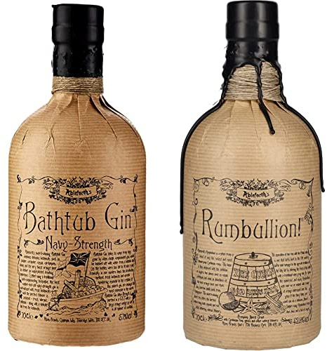 Ableforth'S Bathtub Gin Navy-Strength, 70cl & Ableforth'S Rumbullion, 70cl