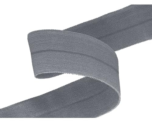 Falzgummi 20mm 100m Spule – Elastisches Einfassband Schrägband weich bunt