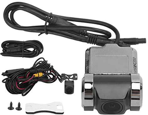 Car USB Dash Cam HD Driving Recorder DVR ADAS Motion Detection Front Rear Dual Lenses Universal Navigation
