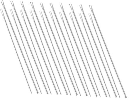 KOMBIUDA Kit De Pelo De 20 Piezas Agujas De Tejer De Pelo De Renacida Agujas De Coser Para Manualidades