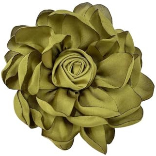 100mm Grande Broche En Tissu Avec Fleur De Broches Délicates Faites à La Main Classique Pour Fête Mariage Danse Banquet Pour Femmes Accessoires De Vêtements Cadeaux De Saint-Valentin