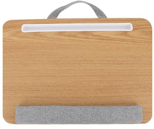 ULTECHNOVO Bureau Portable Pliable pour Ordinateur Portable Table Lit Pliable Légère et Confortable Support Stable pour Ordinateur et Accessoires pour Étudiants et Travail Déplacement
