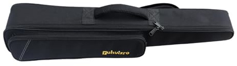 ALCXAZS Saxy Gigbag mit stilvollem, strapazierfähigem Oxford Gewebe, großer Tasche und komfortablem Tragegriff. Die Tasche ist so konzipiert, dass sie Instrumente vor, Schwarz, 70 x 12 x 9 cm