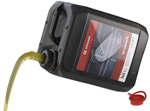 Sägenspezi Haftöl für Kettensägen 5 Liter mineralisch Ketten-Haft-Öl für Motor- Elektro- Akku-Säge, viscosity 100