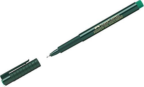 Faber-Castell Finepine 1511-0,4 mm, grün, 10 Stifte