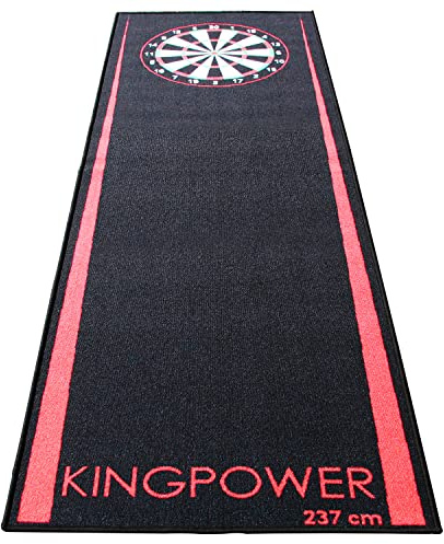 Tapis de Fléchettes Paillet de Fléchettes Tournoi Fléchettes 237x80 cm Kingpower