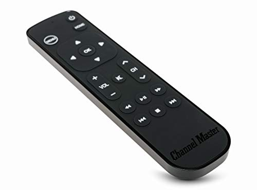 Channel Master Simple Remote – Replacement or Secondary Remote Control for Apple TV and Apple TV 4K, Easy-to-Use Design