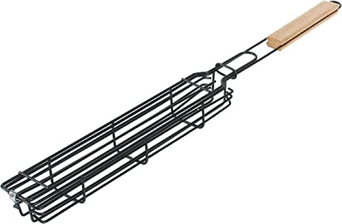 Pinces de cuisine en silicone en acier inoxydable, pinces à aliments for barbecue for usages multiples, panier Kabob résistant aux hautes températures, conception de verrouillage, panier de barbecue r