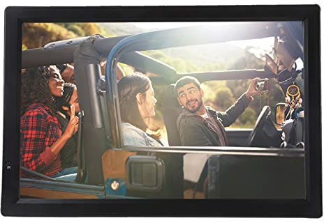 Tragbarer 14-Zoll-Digital-TFT-LED-Fernseher, ATV-UHF-VHF-1080P-Fernseher für das Auto, Batteriebetriebener Fernseher mit Hochempfindlichem Tuner, Unterstützt