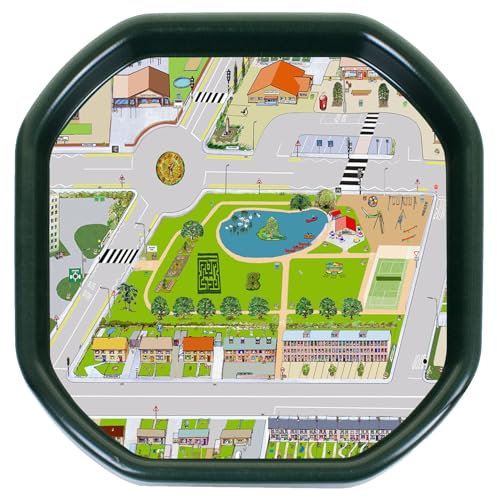 FotoStation Octagonal Small Mixing Tray Plastic Tuff Spot Board Sand Water Kids Messy Summer Activities Indoor Outdoor Play Tray Cement Mixing Mortar Tray 70cm x 70cm