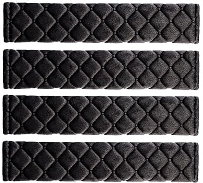 4 Pcs seat belt pads, seat belt covers, car seat belt cover, seatbelt covers for Women & Men Super Soft Car Seat Belt Strap Seat Belt Shoulder Strap Covers Auto Interior Accessories