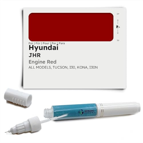Genuine Colors Lackstift Engine RED JHR für Hyundai Rot Tucson I30 KONA I30N