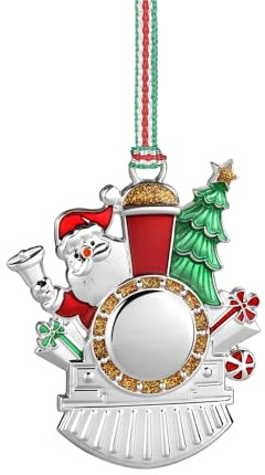 Newbridge Silverware WY950 Santa in Steam Engine Christmas Tree Decoration