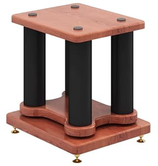 HYDTGZ Universeller Bodenlautsprecherständer, Bücherregal Lautsprecherständer, Höhe 20/30/40/50/60 Cm/70 cm, Surround Sound Lautsprecherständer für Heimkino,L/25xw/30xh/20cm