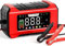 DSGKUU Cargador y mantenedor de batería de coche de 15 A, carga inteligente de 9 etapas de 12 V/24 V para baterías LiFePO4 y plomo-ácido (AGM/Gel/SLA), compatible con coches, SUV, CRV, Marine