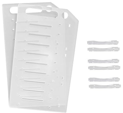 DIY Hard Drive Storage Rack 3.5 Inch Acrylic 10 Layer Hard Disk Rack