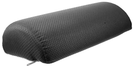 Homoyoyo Almohada Ergonómica Reposapiés para Oficina Cojín Elevador Pierna Cómodo Soporte Antideslizante para Circulación y Alivio de Piernas Negras