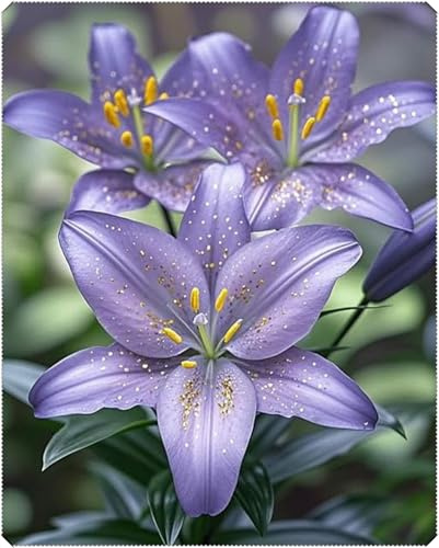 Rizomas de Lirio Perenne Magic Garden- plantables en primavera y otoño- aptos para interiores y exteriores-8 Rizomas-C