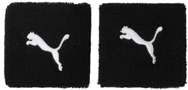 PUMA Damen bandje cat polsband Schwei band, Black-White, UA EU