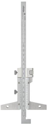 Mitutoyo 527-411 Tiefenmessschieber mit Haken, 0-150 mm