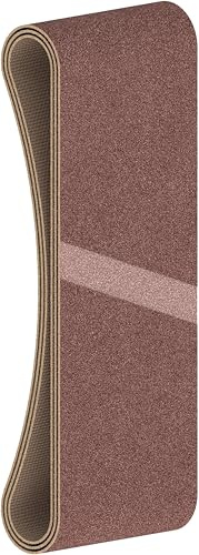 Bosch Professional 3 ud. Estuche de Bandas de Lija X440 Best for Wood and Paint (para Madera y Pintura, 75 x 457 mm, Grano 150, Accesorios para Lijadoras de Banda)