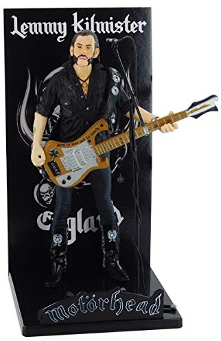Motorhead Figur von Lemmy Kilmeister mit Rickenbacker Gitarre.
