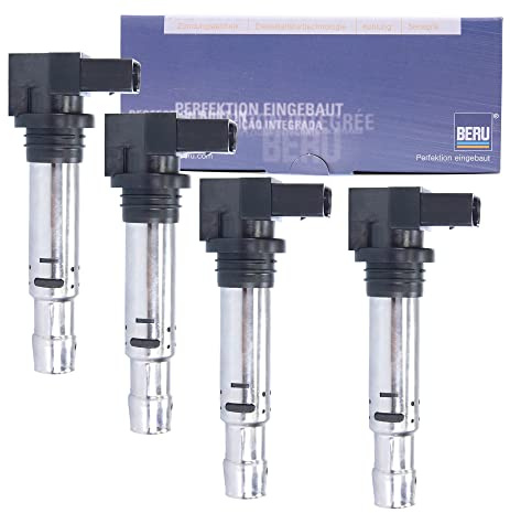Beru AG 4x Original Zündspule Zündmodul Stabzündspule ZSE030 für Motorräder
