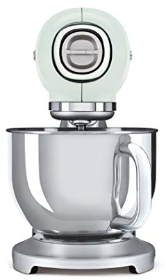 Smeg SMF02PGEU Batteur avec base Vert pastel 800 W