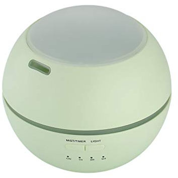 ZKHD Aromaterapia Mini Lampada di Proiezione Olio Essenziale Umidificatore, Purifica L'aria, Diffusori di Oli Essenziali,Verde