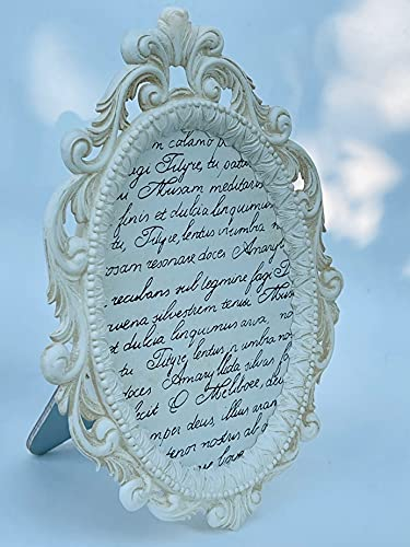 Bilderrahmen Antik Creme Beige Barockrahmen Ornament 13x17 Fotorahmen Tischrahmen Repro