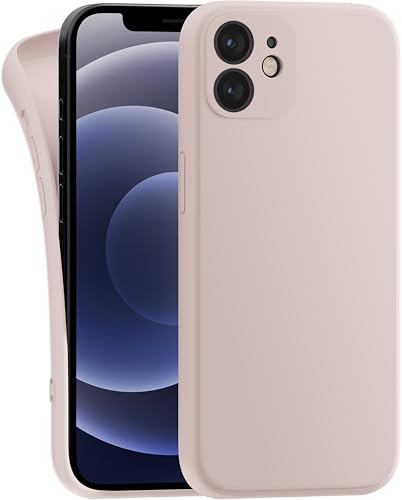 MyGadget Cover per iPhone 12 Mini - Custodia Protettiva in Silicone Morbido – Case TPU Flessibile - Ultra Protezione Antiurto & Antiscivolo Rosa