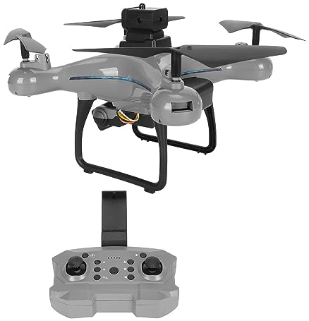 Drohne mit 4K-Kamera, 50-fachem Zoom, 4K HD WiFi Live-Video, RC-Quadcopter, 4-Wege-Hindernisvermeidung, 360-Grad-Drehungen, Intelligenter Schwebeflug, für Jungen und Mädchen
