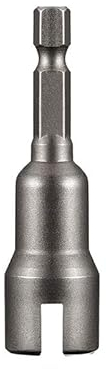 1pc Schlitz Flügelmuttern Bohrer Steckschlüssel Werkzeuge Teil 1/4 Zoll Sechskantschaft Stahl Bohrer Bits for Plattenmuttern Schrauben Öse Hakenbolzen