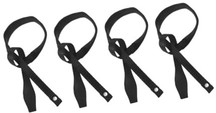 SUPVOX 4pièces Dragonnes Élastiques pour Canne De Marche Dragonne à Pression pour Activités De Plein Air Passants De Ceinture De Service Lot