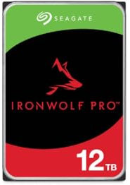 Seagate IronWolf Pro 12 to - Disque Dur 7200 TR/Min pour NAS - ST12000NT001