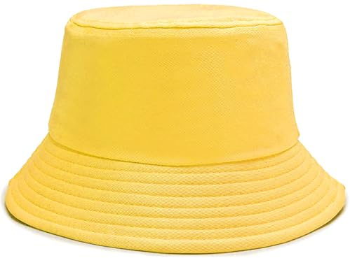 Malaxlx Damen Fischerhut Bucket Hat Anglerhut Sonnenhut Fischerhüte Sommerhut Faltbarer Strandhut Draussenhut