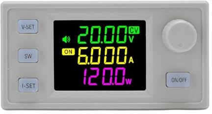 Regulador de voltaje ajustable potente Fuente de alimentación variable Conductor LED Fuente de alimentación de laboratorio Material ABS