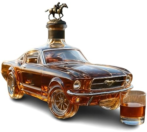 300 ml Whisky-Dekanter in Autoform, 3D-kreative Weinflaschen mit Auto-Motiv, Kunststatue, Figur, Dekoration für die Hausbar, Partydekoration #1