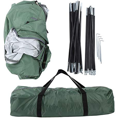 kaisudiAP Bike Shed Tent Garden Storage Cover Outdoor Camping Hiking (Grass Green)