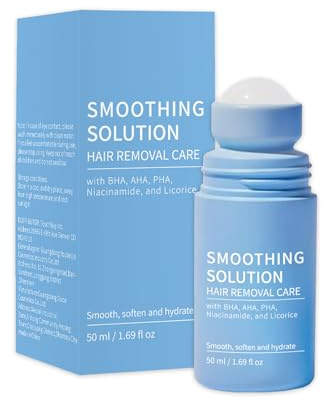 Poil Incarné,Smoothing Solution Contre Les Poils Incarnés,Huile Après Rasage Douce,Sérum d'épilation,Sérum Après-Rasage pour Aisselles et Zones Intimes
